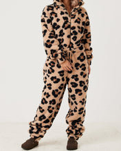 Load image into Gallery viewer, Snuggz Leopard Print Onesie