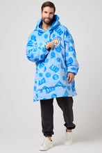 Load image into Gallery viewer, Snuggz Original Kids Manchester City Hooded Blanket