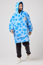 Load image into Gallery viewer, Snuggz Original Kids Manchester City Hooded Blanket