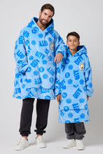 Load image into Gallery viewer, Snuggz Original Kids Manchester City Hooded Blanket
