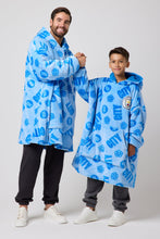 Load image into Gallery viewer, Snuggz Original Kids Manchester City Hooded Blanket