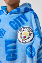 Load image into Gallery viewer, Snuggz Original Kids Manchester City Hooded Blanket
