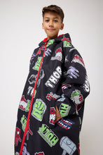 Load image into Gallery viewer, Snuggz Lite Boys Marvel Changing Robe