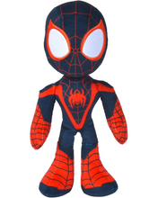 Load image into Gallery viewer, Miles Morales Action Glow-in the dark Marvel Official Snuggz Licenced Plush Toy - Medium size