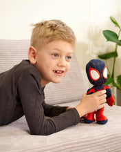 Load image into Gallery viewer, Miles Morales Action Glow-in the dark Marvel Official Snuggz Licenced Plush Toy - Medium size