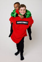 Load image into Gallery viewer, Snuggz Original Kids Minecraft Reversible Hooded Blanket