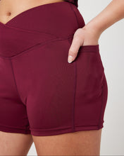 Load image into Gallery viewer, SnuggzFit High-Waisted Pocket Shorts