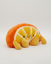 Load image into Gallery viewer, Snuggz Orange Weighted Plush Toy