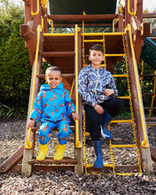 Load image into Gallery viewer, Snuggz Kids Hooded Water Repellent Tiger Puddlesuit