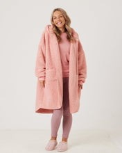 Load image into Gallery viewer, Snuggz Kids Pink Housecoat