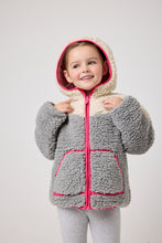 Load image into Gallery viewer, Snuggz Reversible Borg Zip-Through Jacket