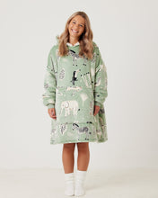 Load image into Gallery viewer, Snuggz Kids Original Safari Animal Hooded Blanket