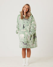 Load image into Gallery viewer, Snuggz Kids Original Safari Animal Hooded Blanket