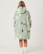 Load image into Gallery viewer, Snuggz Kids Original Safari Animal Hooded Blanket