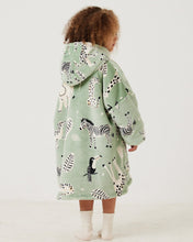 Load image into Gallery viewer, Snuggz Kids Original Safari Animal Hooded Blanket