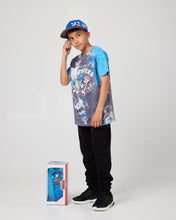 Load image into Gallery viewer, Sonic The Hedgehog Top Speed Tie Dye Snuggz Kids T-Shirt