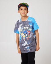 Load image into Gallery viewer, Sonic The Hedgehog Top Speed Tie Dye Snuggz Kids T-Shirt