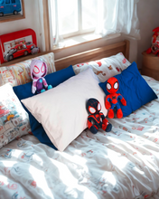 Load image into Gallery viewer, Ghost Spider Action Glow-in the dark Marvel Official Snuggz Licenced Plush Toy - Medium size