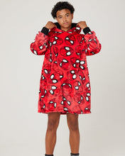 Load image into Gallery viewer, Snuggz Kids Lite Spider-man Hooded Blanket