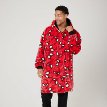 Load image into Gallery viewer, Snuggz Lite Adult Spiderman Hooded Blanket