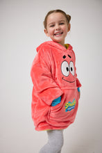 Load image into Gallery viewer, Snuggz Kids SpongeBob Reversible Hoodie Blanket