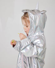 Load image into Gallery viewer, Snuggz Kids Hooded Water-repellent Unicorn Puddlesuit