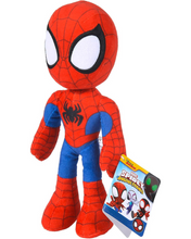 Load image into Gallery viewer, Spider-Man Action Glow-in the dark Marvel Official Snuggz Licenced Plush Toy - Medium size