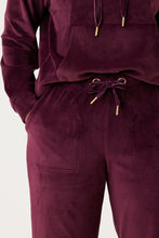 Load image into Gallery viewer, Snuggz Women Charcoal Velour Loungewear Set