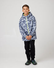 Load image into Gallery viewer, Snuggz Kids Grey Neon Windrunner Jacket