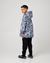 Load image into Gallery viewer, Snuggz Kids Grey Neon Windrunner Jacket