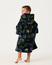 Load image into Gallery viewer, Snuggz Kids Original - Gamer Print Hooded Blanket