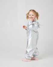 Load image into Gallery viewer, Snuggz Kids Hooded Water Repellent Tiger Puddlesuit