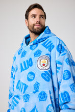 Load image into Gallery viewer, Snuggz Original Kids Manchester City Hooded Blanket