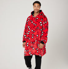 Load image into Gallery viewer, Snuggz Lite Adult Spiderman Hooded Blanket