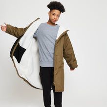 Load image into Gallery viewer, Snuggz Kids Khaki Changing Robe Parka
