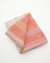 Load image into Gallery viewer, Snuggz Cotton Knitted Pink Unicorn &amp; Rainbow Baby Blanket, 80 x 100 cm
