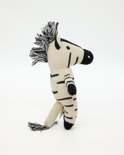 Load image into Gallery viewer, Snuggz Knitted Safari Zebra Soft Toy - Small
