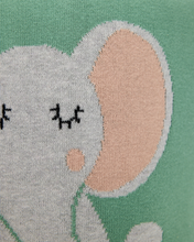 Load image into Gallery viewer, Snuggz Knitted Elephant Storage Basket - Large
