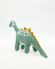 Load image into Gallery viewer, Snuggz Knitted Brontosaurus Dino Soft Toy - Medium
