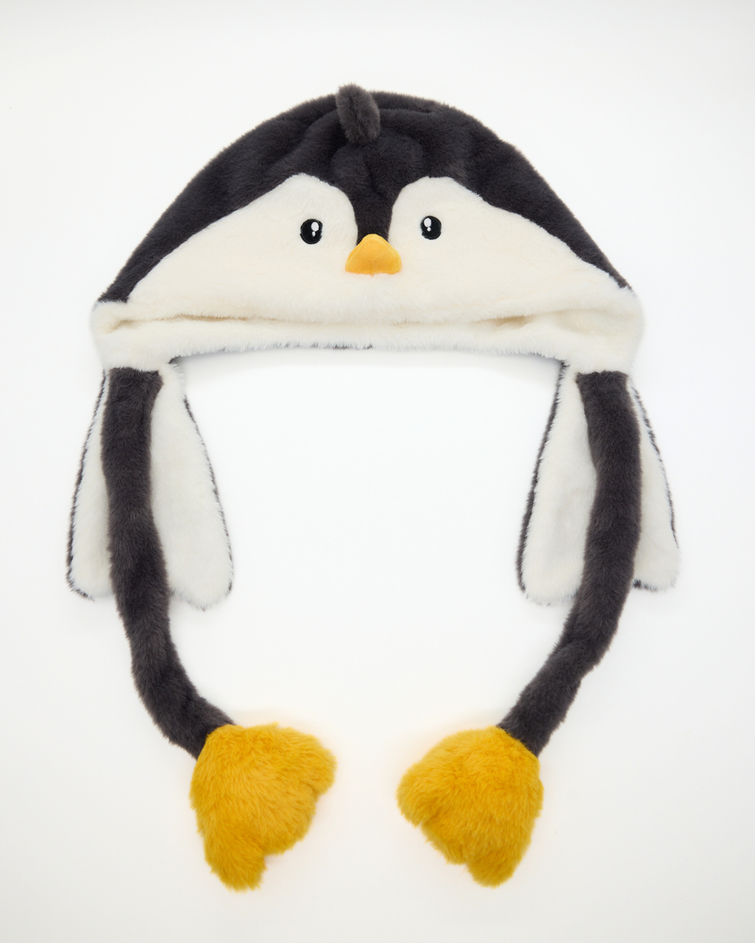 Snuggz Kids Oversized 3D Penguin Hat with Moving Ears