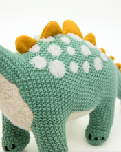 Load image into Gallery viewer, Snuggz Knitted Brontosaurus Dino Soft Toy - Medium
