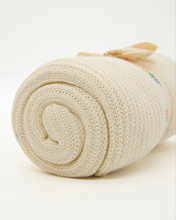 Load image into Gallery viewer, Snuggz Knitted Unicorn Toy &amp; Cotton Baby Blanket Set
