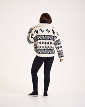 Load image into Gallery viewer, Snuggz Ladies Aztec Half Zip Borg Sweatshirt
