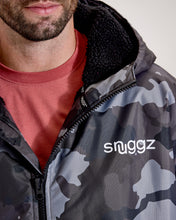 Load image into Gallery viewer, Snuggz Men Grey Camo Changing Robe

