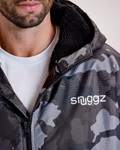 Load image into Gallery viewer, Snuggz Original Men Grey Camo Changing Robe
