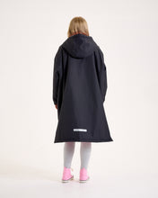 Load image into Gallery viewer, Snuggz Kids Lite Black Changing Robe with Pink Borg
