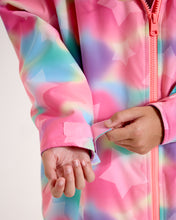Load image into Gallery viewer, Snuggz Kids Lite Rainbow Star Print Changing Robe
