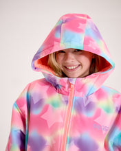Load image into Gallery viewer, Snuggz Kids Lite Rainbow Star Print Changing Robe
