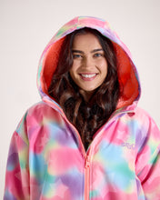 Load image into Gallery viewer, Snuggz Women Lite Rainbow Star Print Changing Robe
