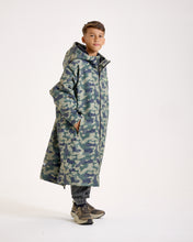 Load image into Gallery viewer, Snuggz Kids Lite Green Camo Changing Robe
